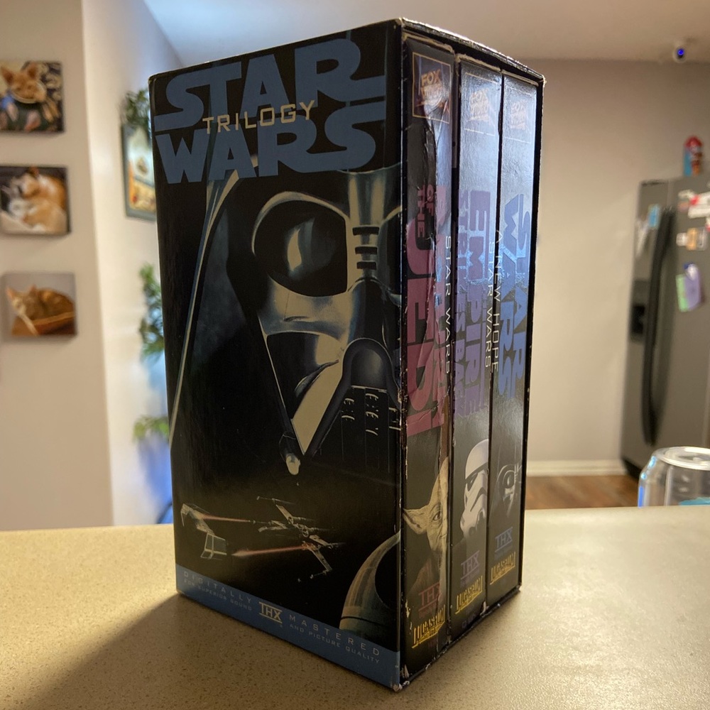 1995 VHS Star Wars Trilogy
